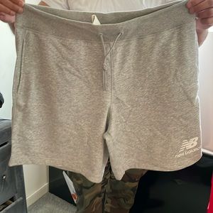New Balance gray shorts ATTENTION all the BIG MEN
